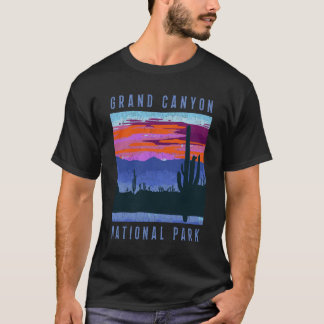Vintager beklagter Grand Canyon Nationalpark Adul T-Shirt