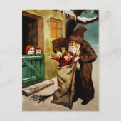 Vintager Belnickel mit schlechter Kinderpostkarte Postkarte (Vorderseite)