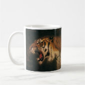 Vintager Bengalischer Tiger Big Cat Roaring, Wildt Kaffeetasse (Links)