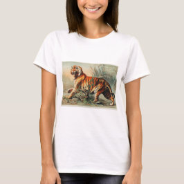 Vintager Bengalischer Tiger T-Shirt