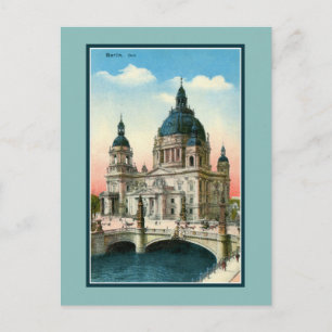 Vintager Berliner Dom Postkarte