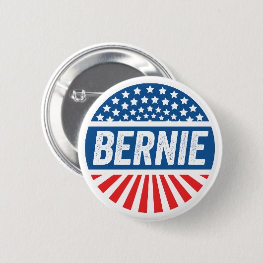 Vintager Bernie Button (Vorne & Hinten)