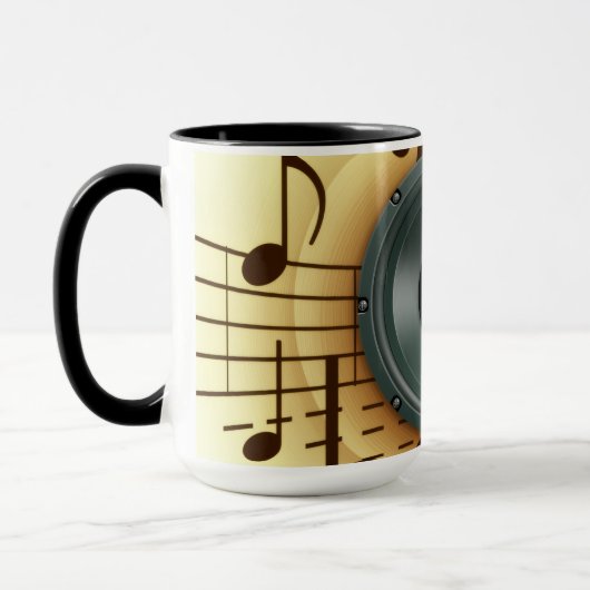 Vintager Beruflicher DJs-Lautsprecher Tasse (Links)