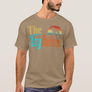 Vintager Besitzer des Dogvaters Pyrenean Shepherd  T-Shirt