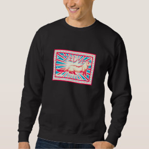 Vintager Besitzer des Frettchens Sweatshirt