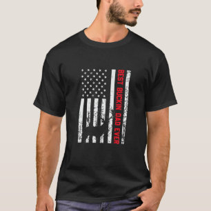 Vintager Best Buckin-Vater je Hirschjäger Cooler H T-Shirt