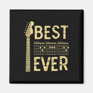 Vintager Best Vater je Gitarrist Gitarrist Gitarri Magnet