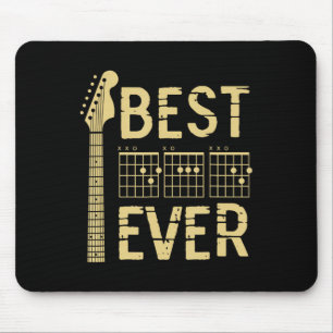 Vintager Best Vater je Gitarrist Gitarrist Gitarri Mousepad