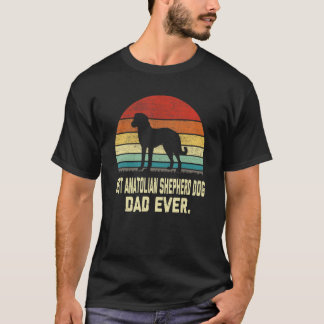 Vintager bester Anatolischer Schäferhund Vater je T-Shirt