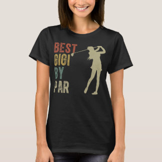 Vintager bester Gigi nach Par Outfit Mütter Tag T-Shirt