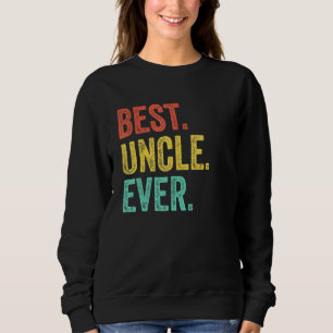 Vintager bester Onkel je Retro Vater Daddy Vater Sweatshirt