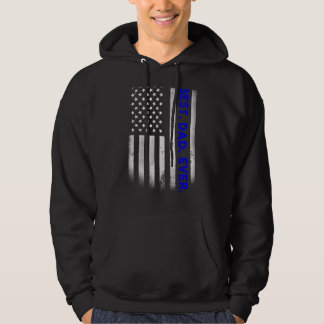 Vintager bester Vater je amerikanische Flagge beän Hoodie