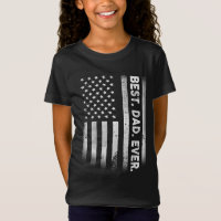 Vintager bester Vater je amerikanische Flagge beän