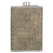 Vintager bester Vater je Camera Vatertag Antike Flachmann (Rückseite)