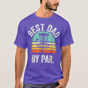 Vintager bester Vater per Par Disk Golfgeschenke M T-Shirt