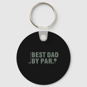 Vintager bester Vater von Par Father &# s Day Gol Schlüsselanhänger