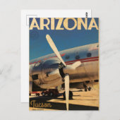 Vintager Besuch Arizona Postkarte (Vorne/Hinten)