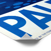 Vintager Besuch in Palästina Poster (Ecke)