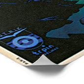 Vintager Besuch Jugoslawiens Poster (Ecke)