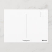 Vintager Besuch vom Nick Postkarte (Rückseite)