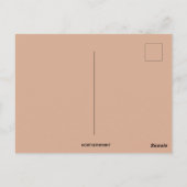 Vintager Besuch von Weihnachten Grüße Postkarte (Rückseite)