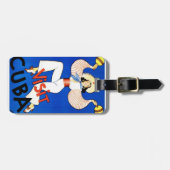 Vintager Besuchs-Kuba-Gepäck-Umbau Gepäckanhänger (Vorderseite horizontal)