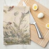 Vintager Biene, Schmetterlingund Handtuch (Viertel Falte)