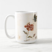 Vintager Biene, Schmetterlingund Kaffeetasse (Links)