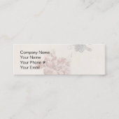 Vintager Biene, Schmetterlingund Mini Visitenkarte (Vorderseite)