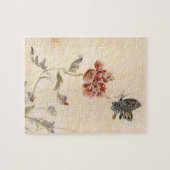 Vintager Biene, Schmetterlingund Puzzle (Horizontal)