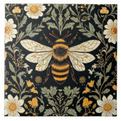 Vintager Bienengarten Fliese (Vorderseite)