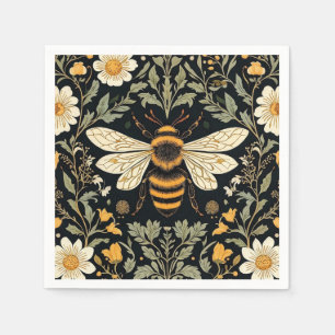 Vintager Bienengarten Serviette