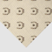 Vintager Bienenreath Seidenpapier (Ausschnitt)