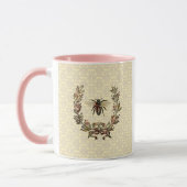 Vintager Bienenreath Tasse (Links)