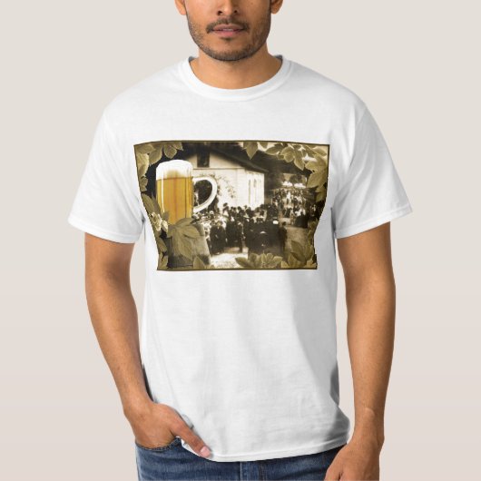 Vintager Bier-T - Shirt (Vorderseite)