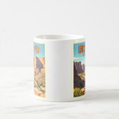 Vintager Big-Bend-Nationalpark Kaffeetasse (Mittel)