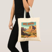 Vintager Big-Bend-Nationalpark Tragetasche (Vorderseite (Produkt))