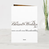 Vintager Bildlauf im Mittelalter dank Karte (Rückseite)