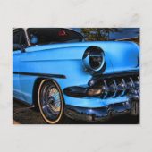 Vintager, billiger Lowrider kustom Postkarte (Vorderseite)