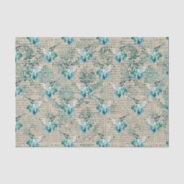 Vintager Bird Ephemera Dekoupage Tissue Seidenpapier