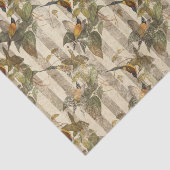 Vintager Bird Ephemera Dekoupage Tissue Seidenpapier (Ausschnitt)