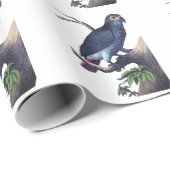 Vintager Bird Geschenkpapier (Rolleneckpunkt)