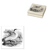 Vintager Bird Gummistempel (Stempel)