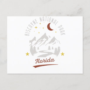 Vintager Biscayne-Nationalpark Florida Postkarte