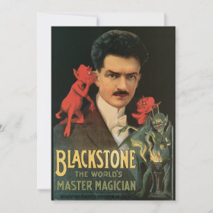 Vintager Blackstone Der Magier der Welt