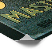 Vintager Blackstone Der Magier der Welt Poster (Ecke)