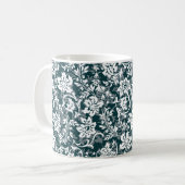 Vintager Blauer Frühling Kaffeetasse (Vorderseite Links)