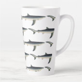 Vintager Blauer Hai, Leben im aquatischen Ozean Milchtasse (Rechts)