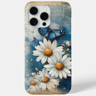 Vintager Blauer Schmetterling und Milchprodukte - Case-Mate iPhone Hülle
