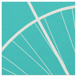 Vintager blauer Tag im Park-Fahrrad Stoff